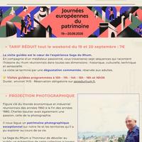 Journées Européennes du Patrimoine à la Saga du Rhum