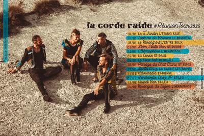 La Corde Raide en concert à La Réunion 