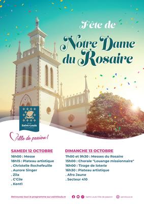 Fête de Notre Dame du Rosaire à La Rivière Saint-Louis - La Réunion (974)