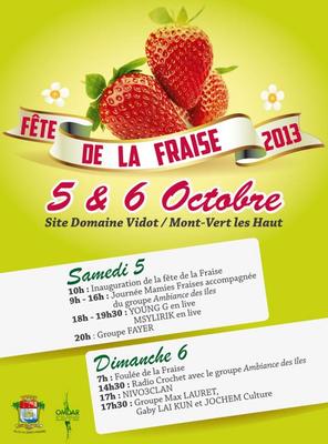 Fête de la fraise 2013