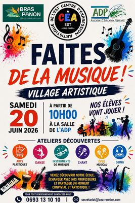 Fête de la musique à Bras Panon