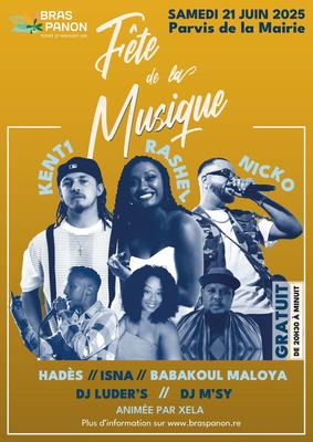 Fête de la musique à Bras Panon