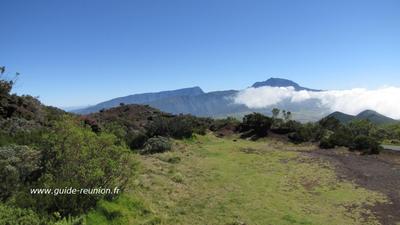 Paysage sur la route du volcan