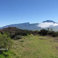 Paysage sur la route du volcan