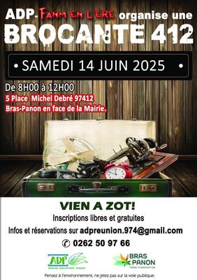 Brocante à Bras Panon