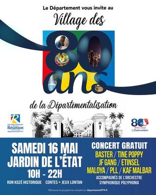 80 ans de la Départementalisation