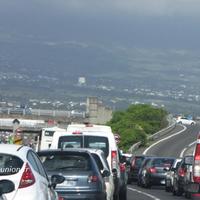 Les bouchons dans le sud après le cyclone Dumile (début janvier 2013) sont à nouveau au programme avec Felleng