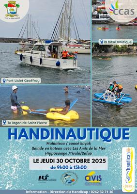 Handinautique à Saint-Pierre Handinautique à Saint-Pierre