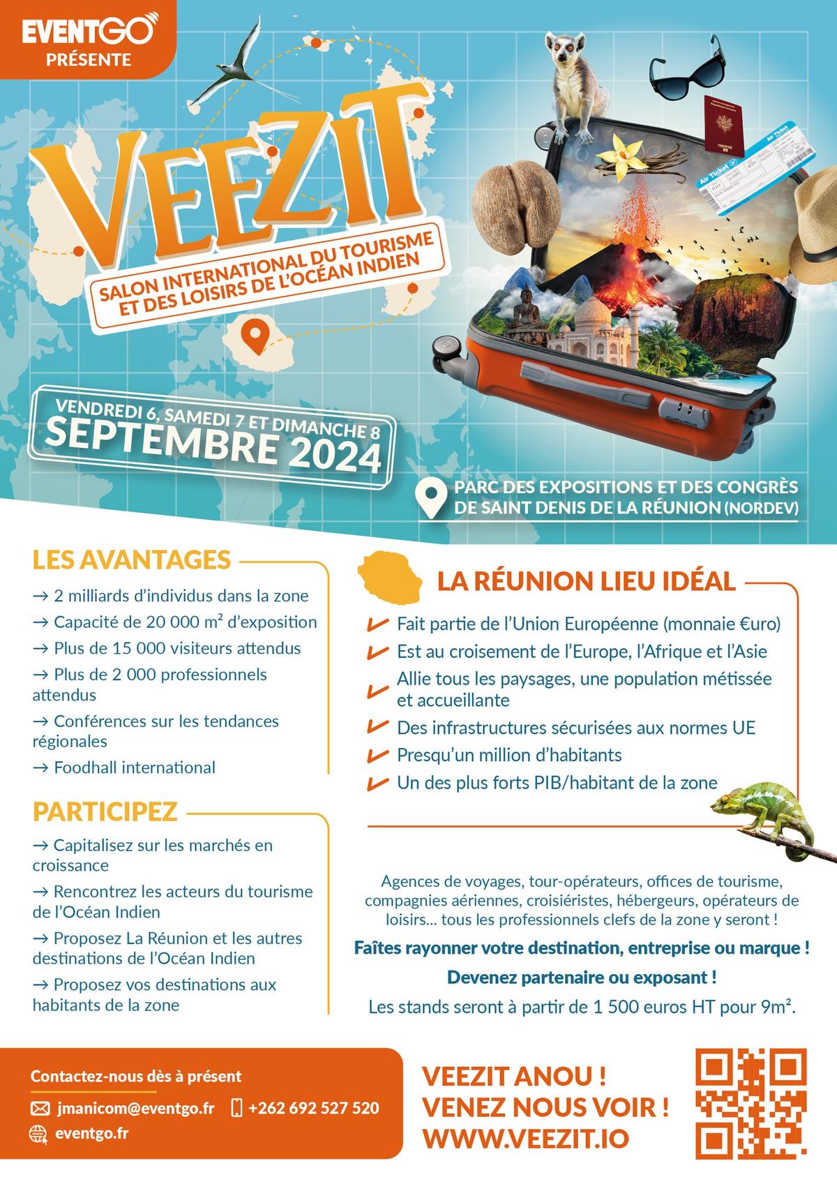 VEEZIT Réunion - Salon du Tourisme dans le 974