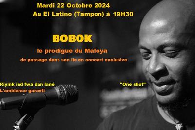 BOBOK ,le prodigue du Maloya, en concert à La Réunion