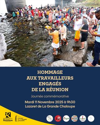 Hommage aux travailleurs engagés de La Réunion à La Grande Chaloupe