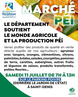 Marché Péi Agricultrices et agriculteurs de La Réunion