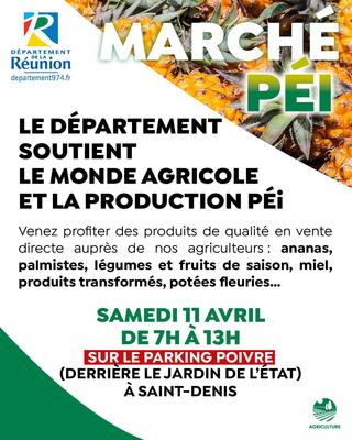 Marché Péi Agricultrices et agriculteurs de La Réunion