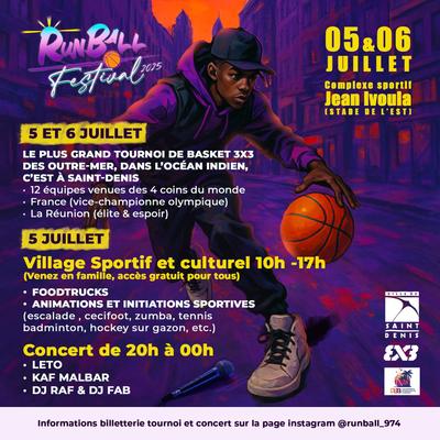 Run Ball festival Basket et Culture urbaine