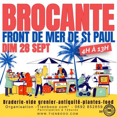 Brocante du front de mer à Saint-Paul - La Réunion (974) Brocante du front de mer à Saint-Paul - La Réunion (974)
