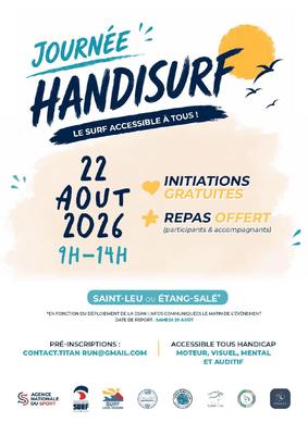 Journée Handisurf à La Réunion