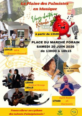 Fête de la musique à La Plaine des Palmistes