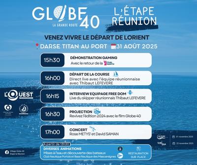 Globe 40 – L’étape Réunion