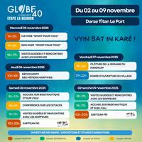 Globe 40 – Programme Etape Réunion Globe 40 – Etape Réunion