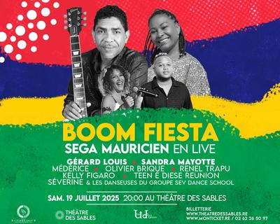 Boom Fiesta - Soirée Séga Mauricien à l'île de la Réunion