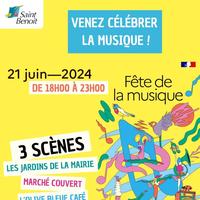 Fête de la musique à Saint-Benoît - Le programme