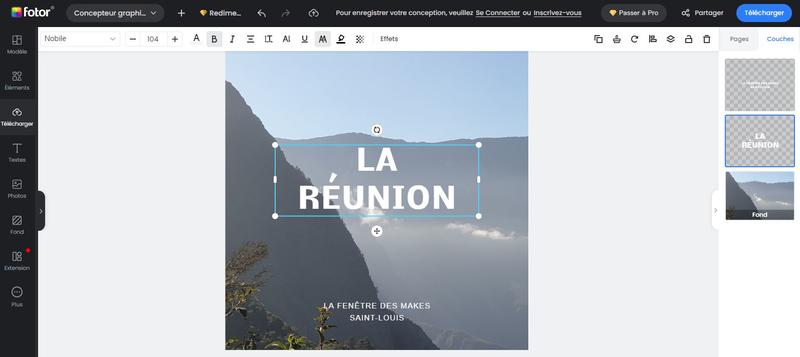 Test de l'Outil Fotor pour améliorer ses photos de La Réunion