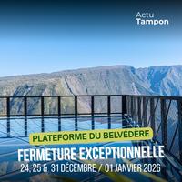 Fermeture exceptionnelle et actualité du belvédère de Bois Court