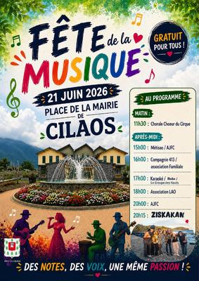 Fête de la musique à Cilaos