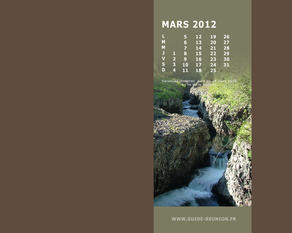 Calendrier Mars 2012