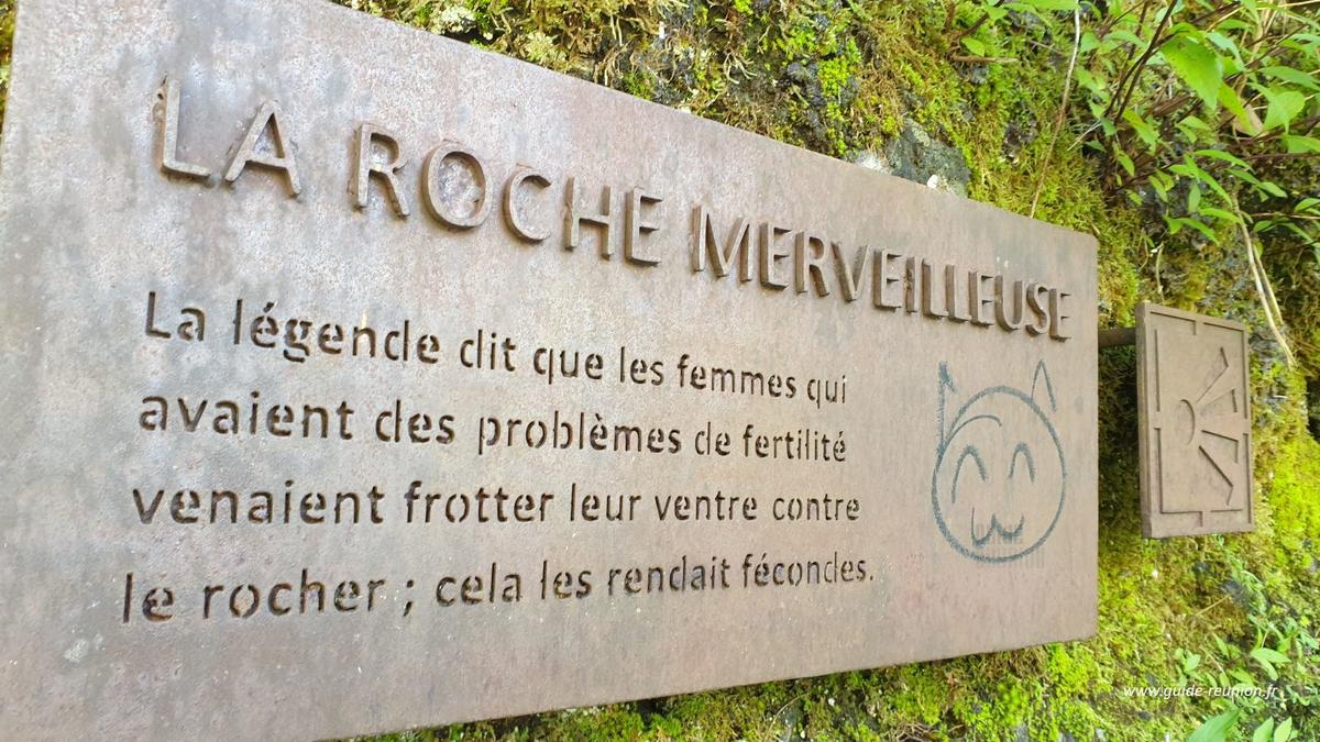 Légende de la Roche Merveilleuse - Cilaos - La Réunion