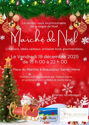 Marché de noël à Sainte-Marie