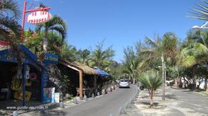 Le bord de plage de Boucan