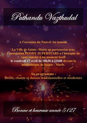 Nouvel an tamoul à Sainte-Marie de La Réunion