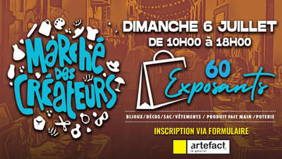 Marché des créateurs au Carré Cathédrale à Saint-Denis de La Réunion