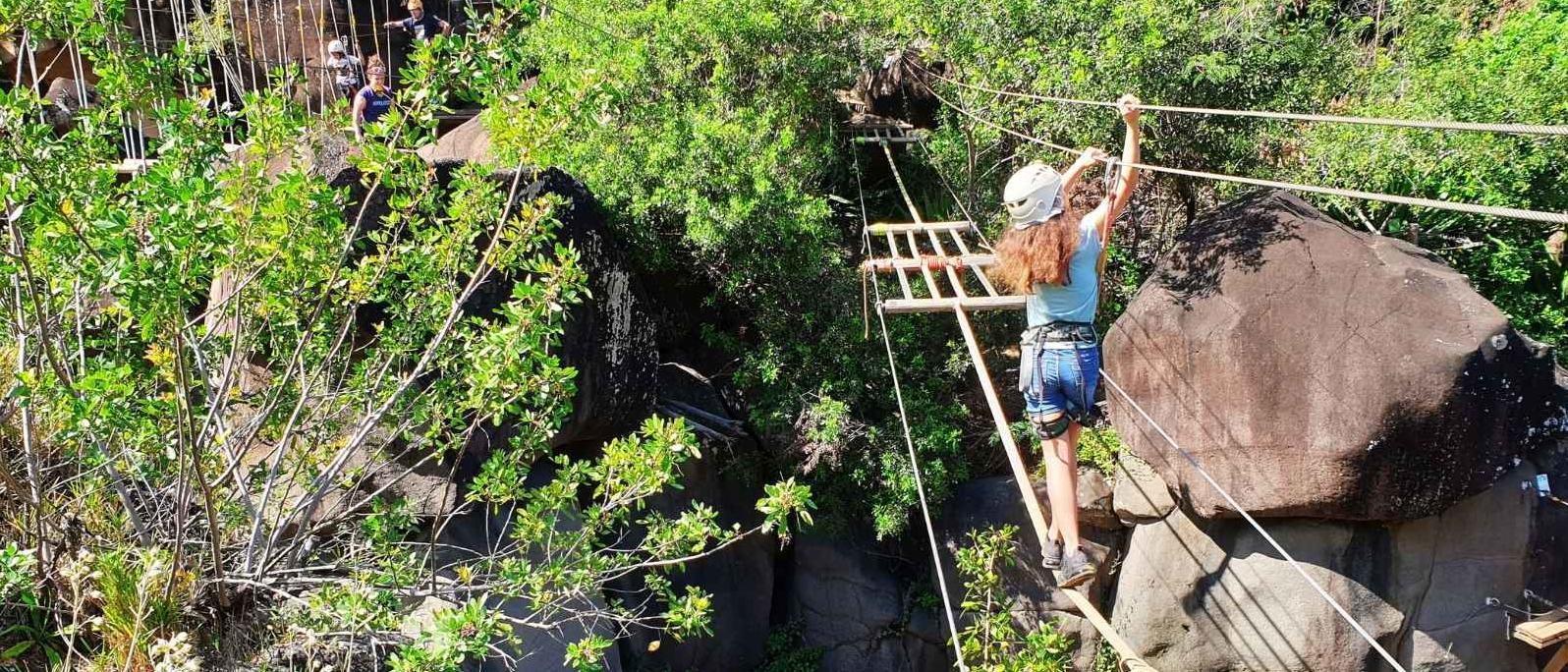 Accrobranche, parcours aventure et tyroliennes à La Réunion