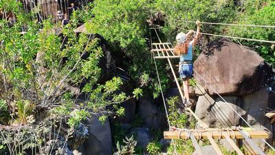 Accrobranche, parcours aventure et tyroliennes à La Réunion