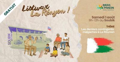 Listwar La Rényon à Bras Panon