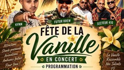Visuel de la fête de la vanille à Sainte-Suzanne - La Réunion (974) Fête de la vanille
