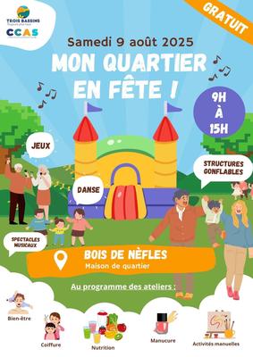 Fête de Quartier à Trois Bassins