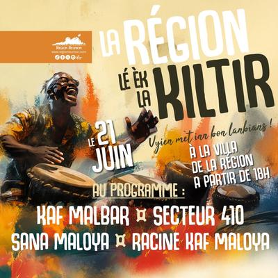Fête de la musique à la villa de la Région Réunion