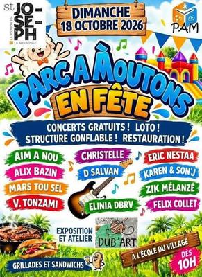Parc à Moutons en fête à Saint-Joseph
