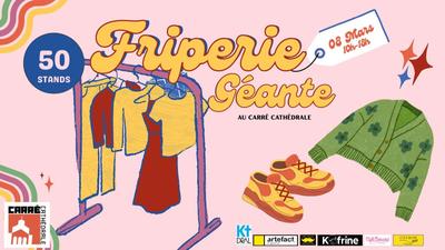 Friperie vide dressing à Saint-Denis au Carré Cathédrale