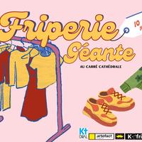 Friperie vide dressing à Saint-Denis au Carré Cathédrale