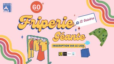 Friperie vide dressing à Saint-Denis au Carré Cathédrale