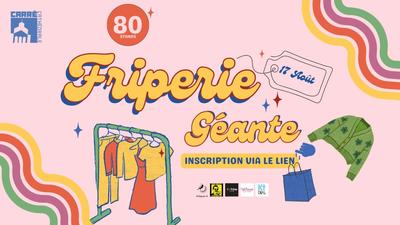 Friperie vide dressing à Saint-Denis au Carré Cathédrale