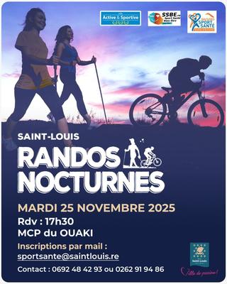 Rando nocturne à Saint-Louis - La Réunion (974)