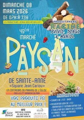 Marché des producteurs à Sainte-Anne