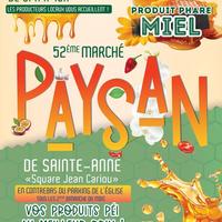 Marché des producteurs à Sainte-Anne