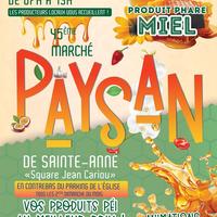 Marché des producteurs à Sainte-Anne