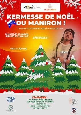 Kermesse de Noël du Maniron à L’Étang-Salé